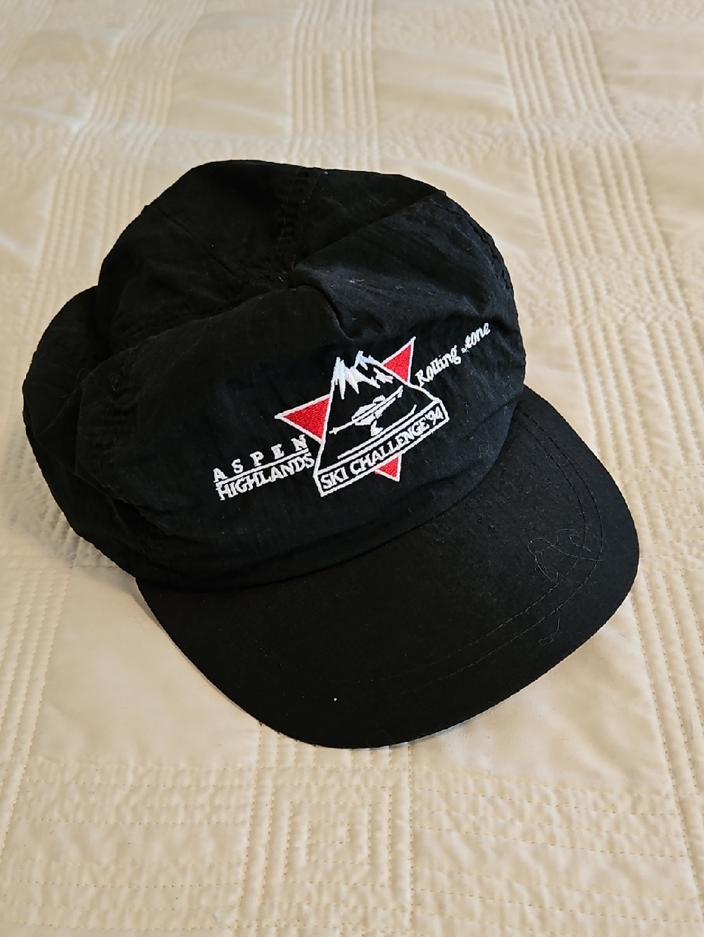 Aspen Highlands Ski Challenge '94 Black Cap